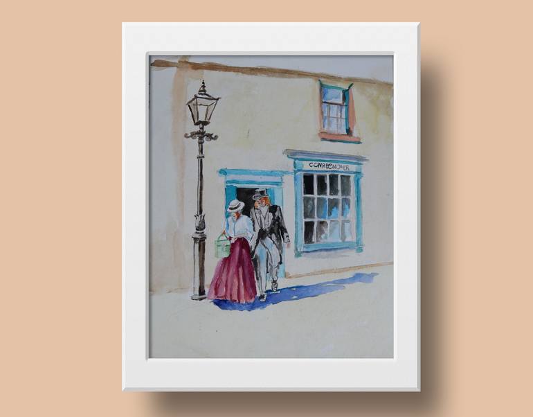 Original Figurative People Painting by Vita Schagen