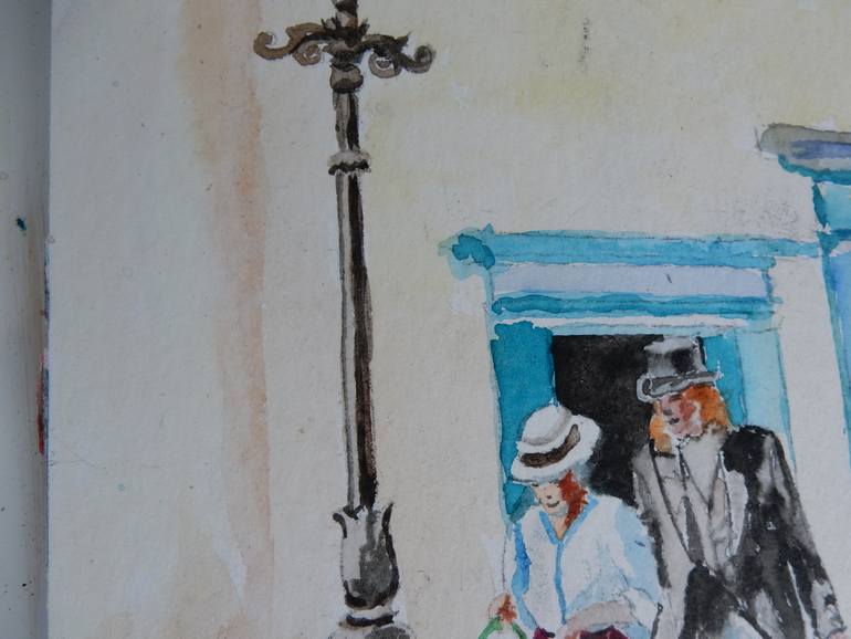 Original Figurative People Painting by Vita Schagen