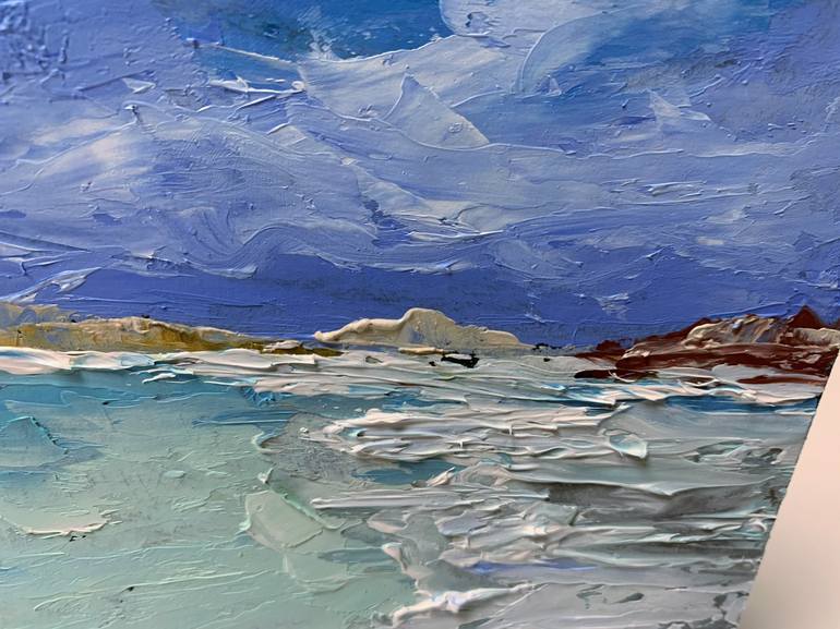 Original Expressionism Seascape Painting by Vita Schagen