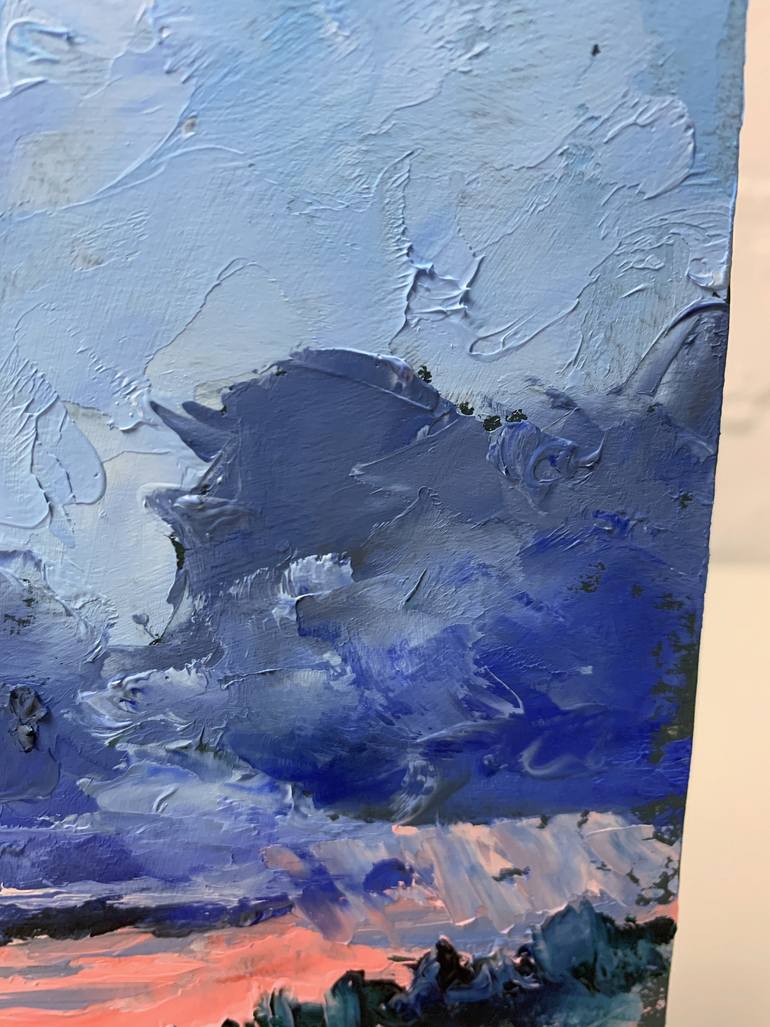 Original Abstract Expressionism Landscape Painting by Vita Schagen