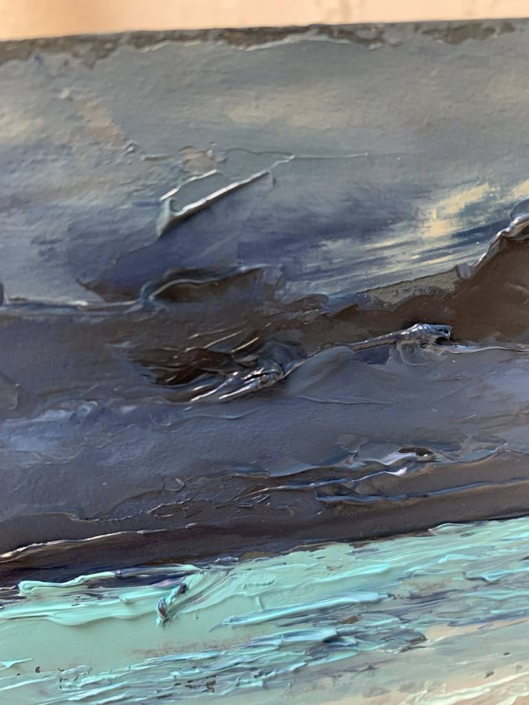 Original Abstract Seascape Painting by Vita Schagen