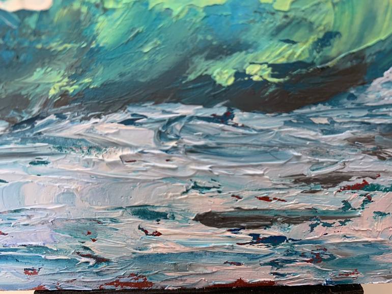 Original Abstract Expressionism Seascape Painting by Vita Schagen