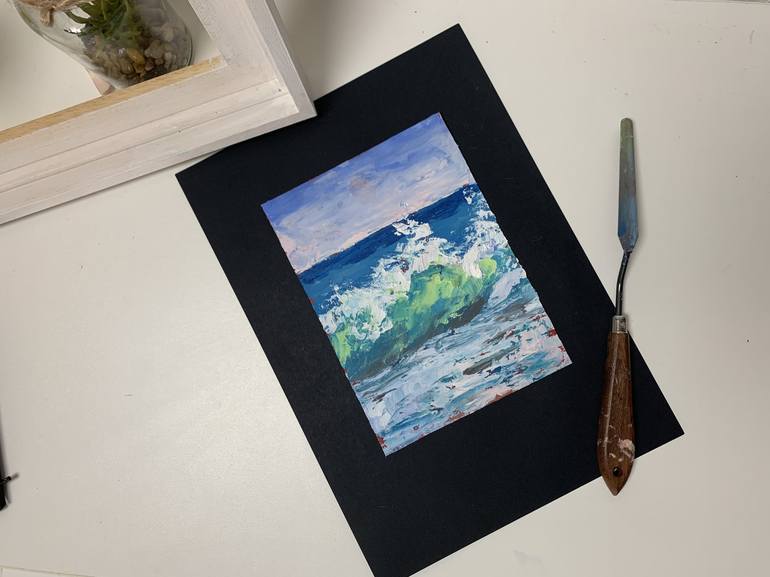 Original Seascape Painting by Vita Schagen