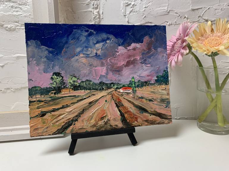 Original Expressionism Landscape Painting by Vita Schagen