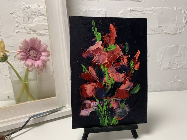 Original Floral Painting by Vita Schagen