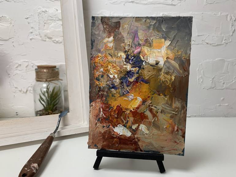 Original Abstract Expressionism Abstract Painting by Vita Schagen