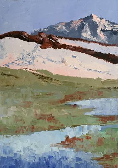 Print of Expressionism Landscape Paintings by Vita Schagen