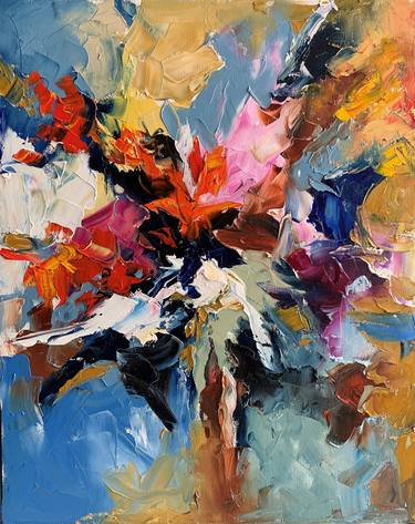 Original Abstract Paintings by Vita Schagen