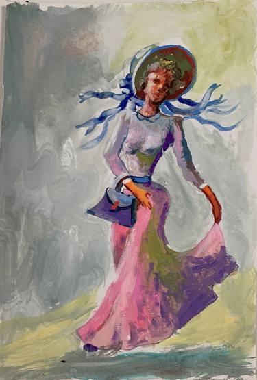 Original Figurative Women Paintings by Vita Schagen