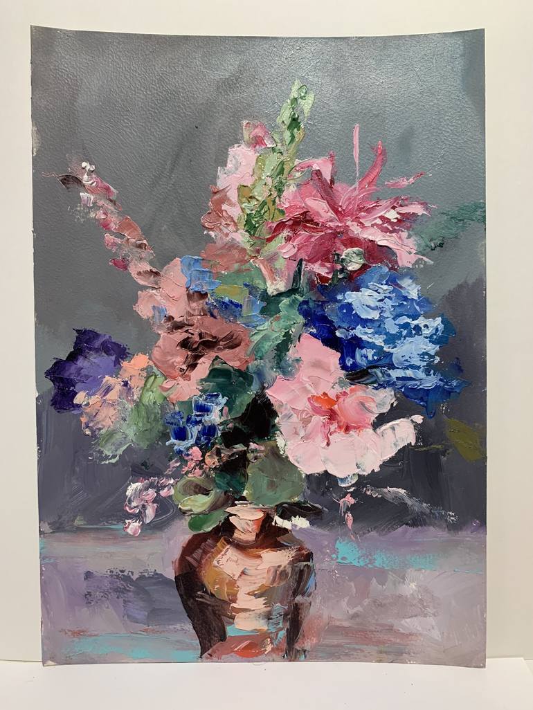Original Floral Painting by Vita Schagen