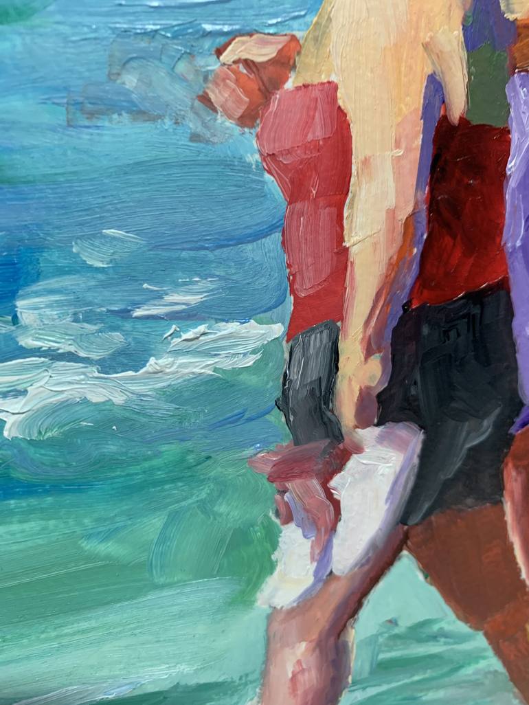 Original Expressionism Seascape Painting by Vita Schagen