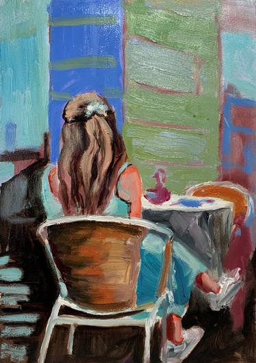 Original Expressionism People Paintings by Vita Schagen