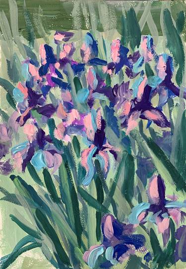 Original Impressionism Floral Paintings by Vita Schagen
