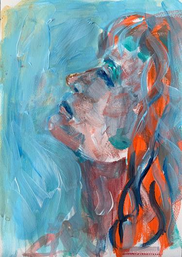 Original Abstract Expressionism Portrait Paintings by Vita Schagen