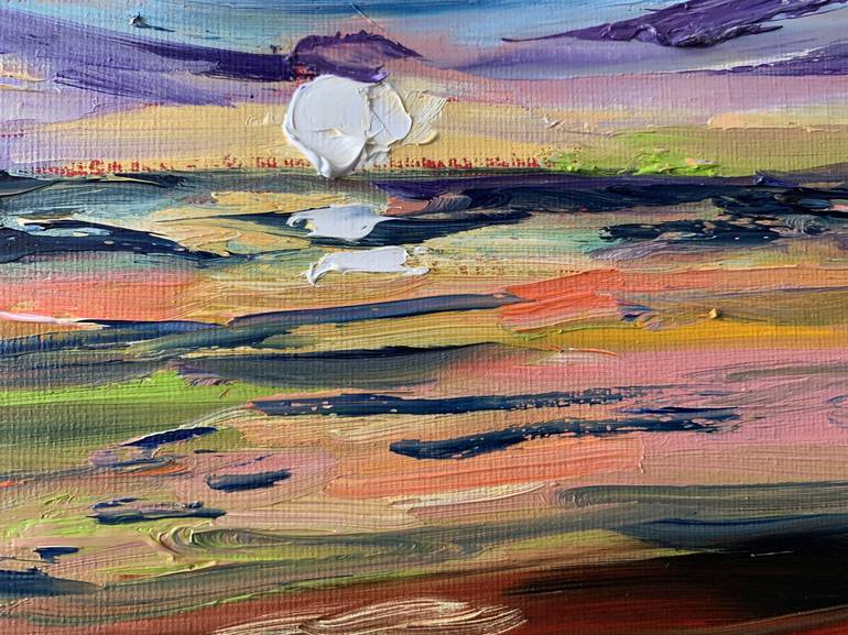 Original Abstract Expressionism Landscape Painting by Vita Schagen