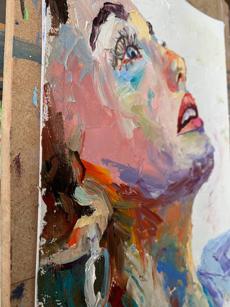 Original Pop Art Portrait Painting by Vita Schagen