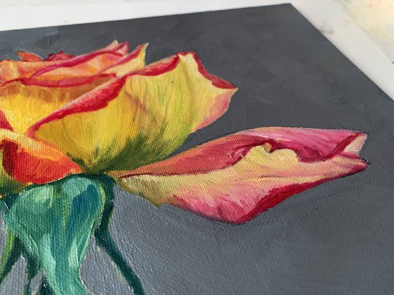 Original Floral Painting by Vita Schagen