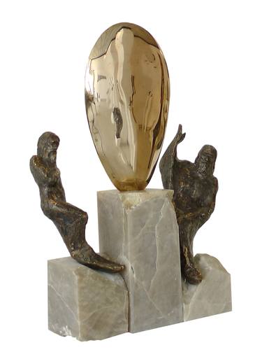 Original Fine Art Education Sculpture by Linda Saskia Menczel