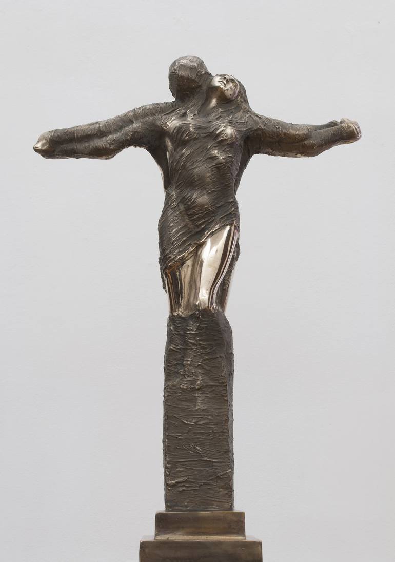 Original Figurative Religion Sculpture by Linda Saskia Menczel