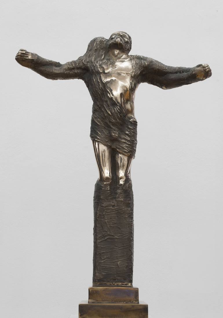 Original Figurative Religion Sculpture by Linda Saskia Menczel