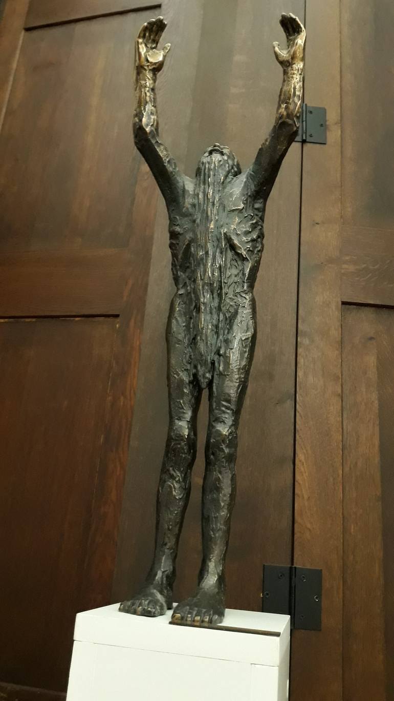 Original Figurative Religion Sculpture by Linda Saskia Menczel