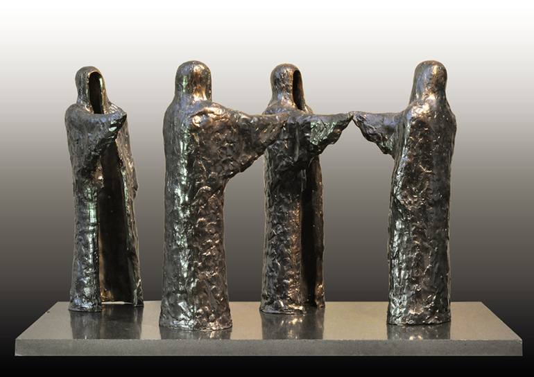 Original Conceptual World Culture Sculpture by Linda Saskia Menczel