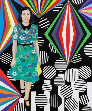 Print of Pop Art Women Paintings by Luisa Sutton