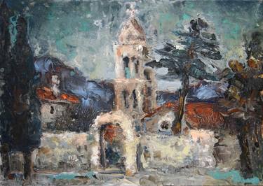 Print of Impressionism Landscape Paintings by Konstantin Tadorashko