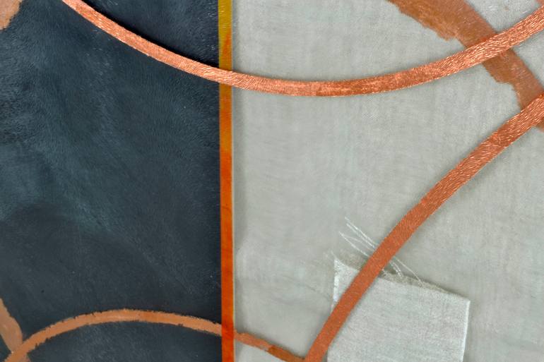 Original Baroque Abstract Painting by Juan Mutis
