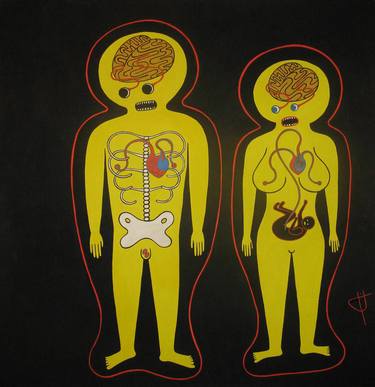 Print of Mortality Paintings by giga kiladze
