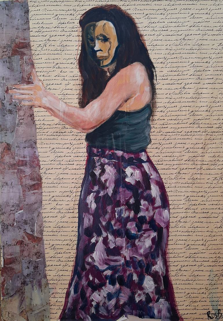 Print of Figurative People Paintings by Rosanne Bredenhann