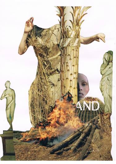 Original Dada Women Collage by Amber Devetta