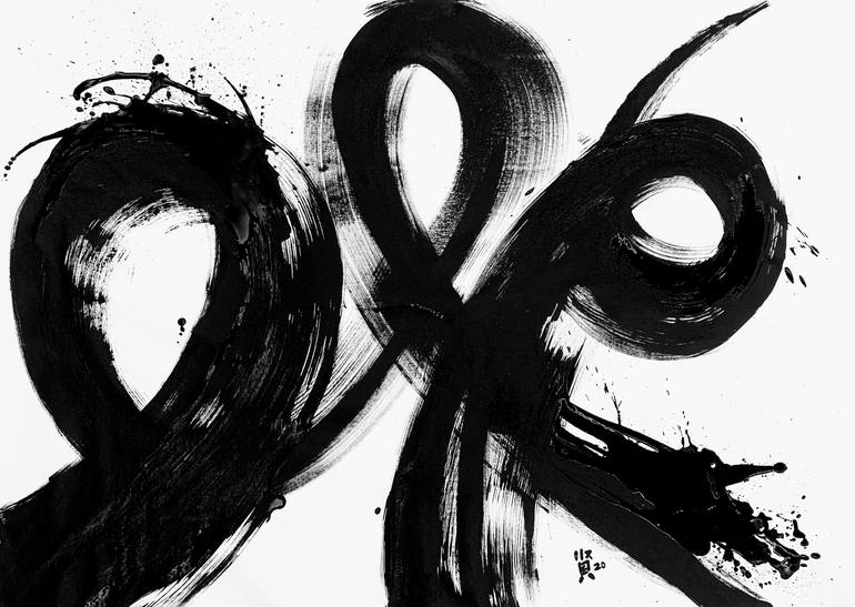 Original Abstract Expressionism Abstract Paintings by Michelle Yap