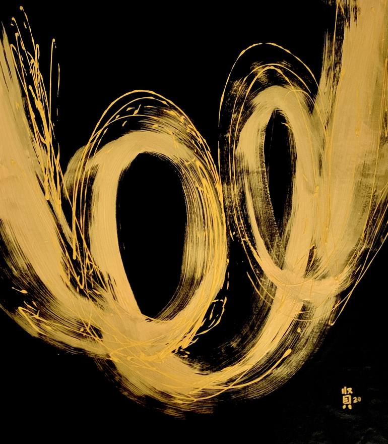 Original Abstract Expressionism Abstract Paintings by Michelle Yap