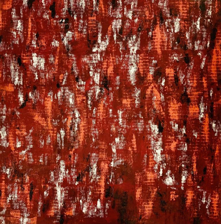 Original Abstract Expressionism Abstract Paintings by Michelle Yap