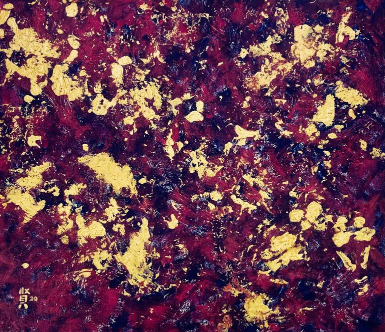 Original Abstract Expressionism Abstract Paintings by Michelle Yap