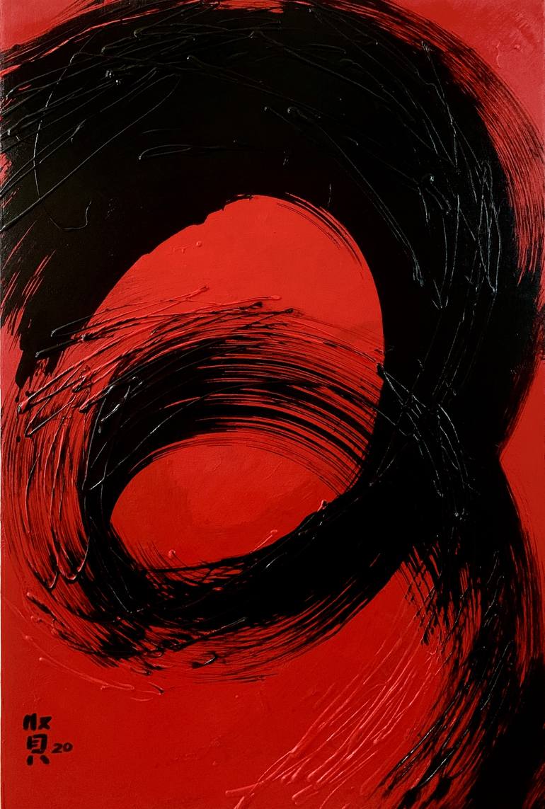 Original Minimalism Abstract Paintings by Michelle Yap