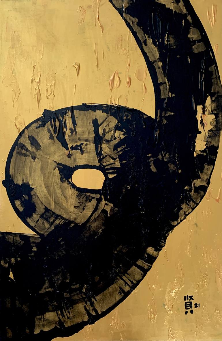 Original Abstract Expressionism Abstract Paintings by Michelle Yap