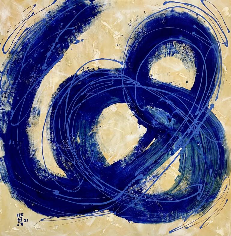 Original Abstract Expressionism Abstract Paintings by Michelle Yap