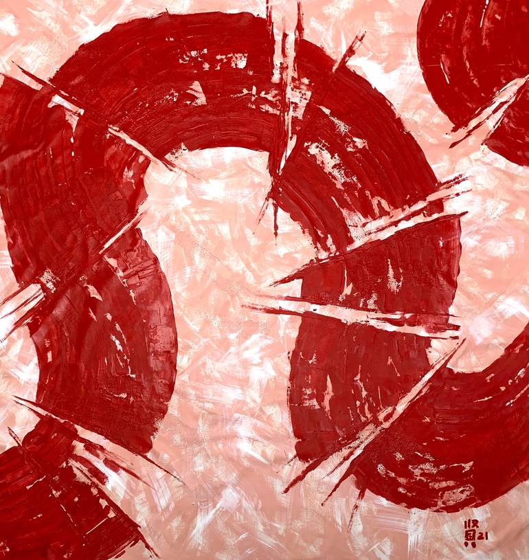Original Abstract Expressionism Abstract Paintings by Michelle Yap