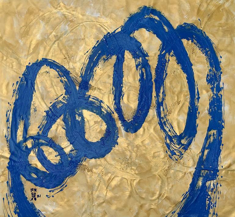 Original Abstract Expressionism Abstract Paintings by Michelle Yap