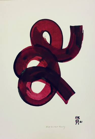 Original Minimalism Abstract Paintings by Michelle Yap