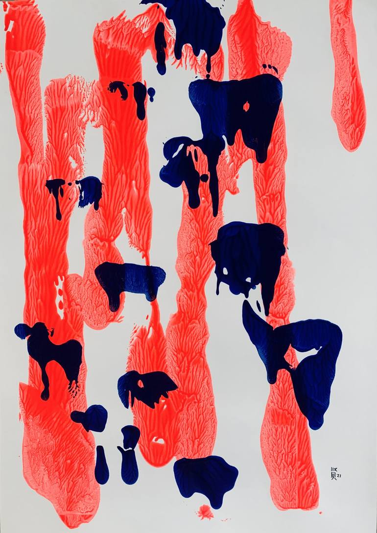 Original Minimalism Abstract Paintings by Michelle Yap