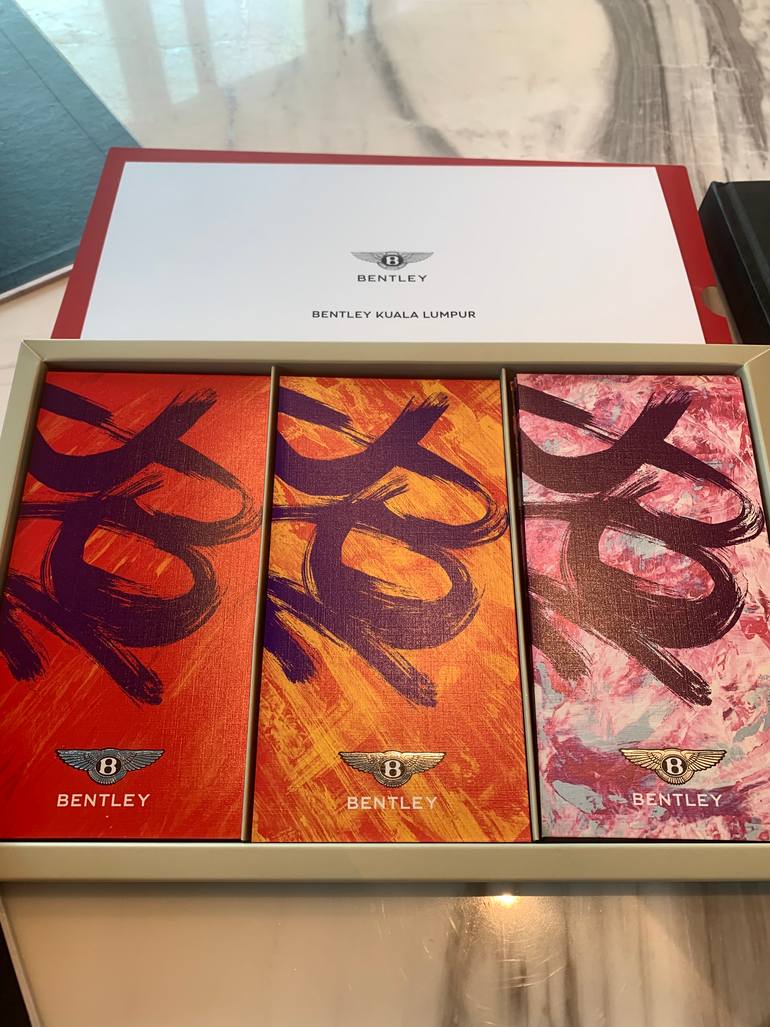 Original Abstract Expressionism Abstract Painting by Michelle Yap