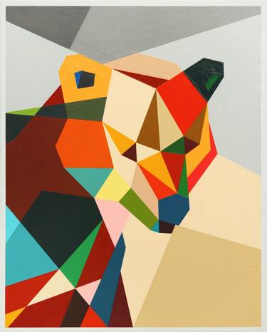 Original Conceptual Geometric Paintings by Sergei Shekherov
