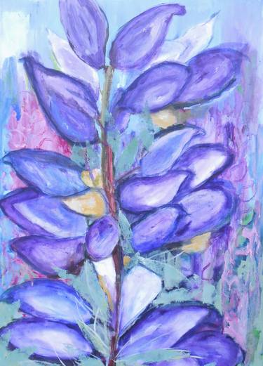 Print of Impressionism Floral Paintings by Britt-Marie Fabic