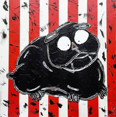 Original Street Art Animal Paintings by Leith Kennedy