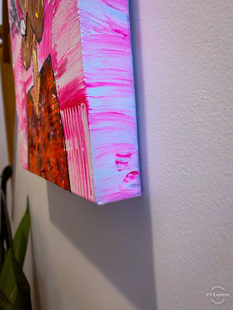 Original Pop Art People Painting by Leith Kennedy