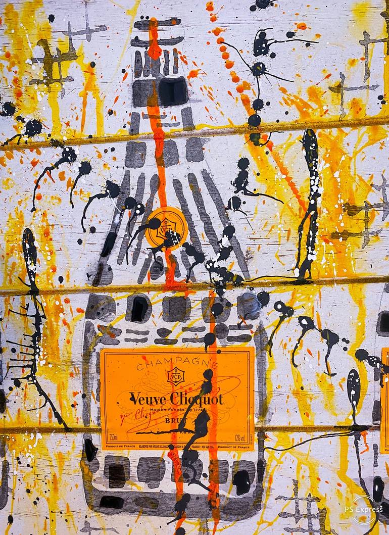 Veuve Clicquot Trio III Art Print