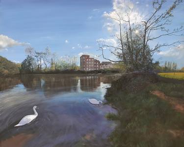 Original Realism Water Paintings by Ted Toms